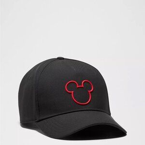 Disney x lululemon Structured Classic Ball Cap, Black, Adjustable, New!